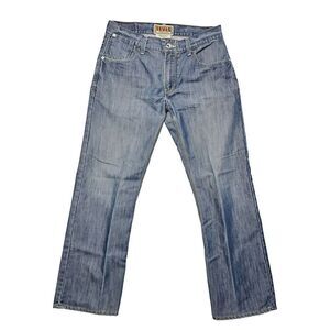 Levis 514 Jeans Men 34x30 Straight Leg Medium Wash Denim Pants